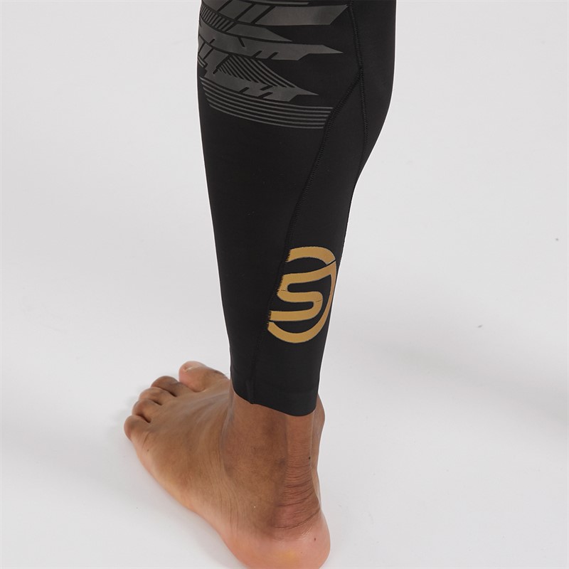 Mens A400 Compression Long Tights Starlight/Oblique 4 Mens A400 Compression Long Tights Starlight/Oblique