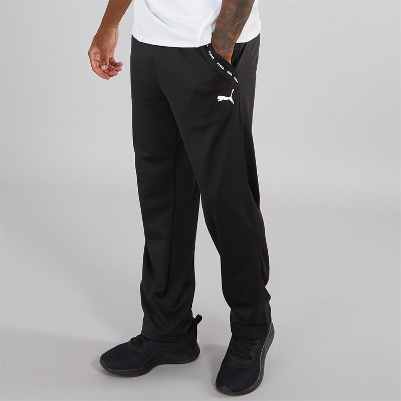 Mens Fit Taped Pwrfleece Lite Training Joggers Black