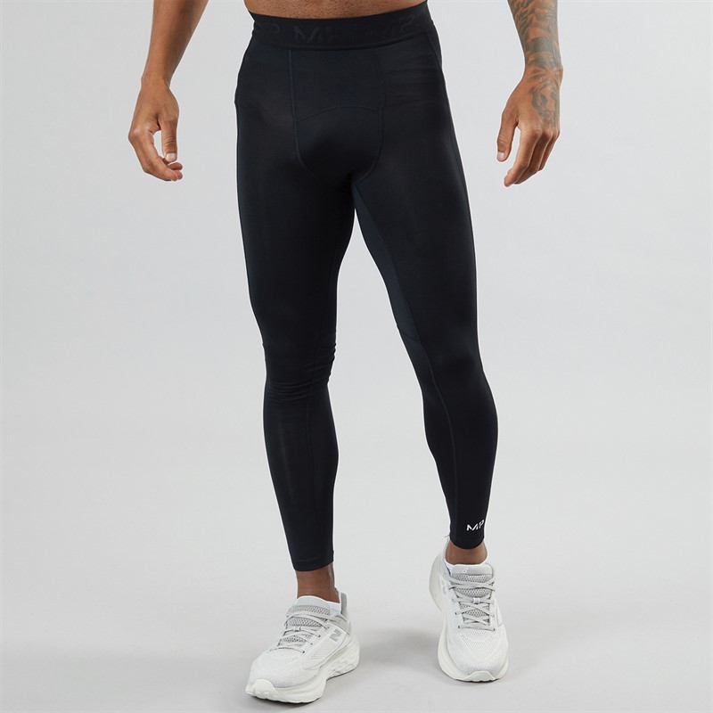 Mens Baselayer Tight Leggings Black 1 Mens Baselayer Tight Leggings Black