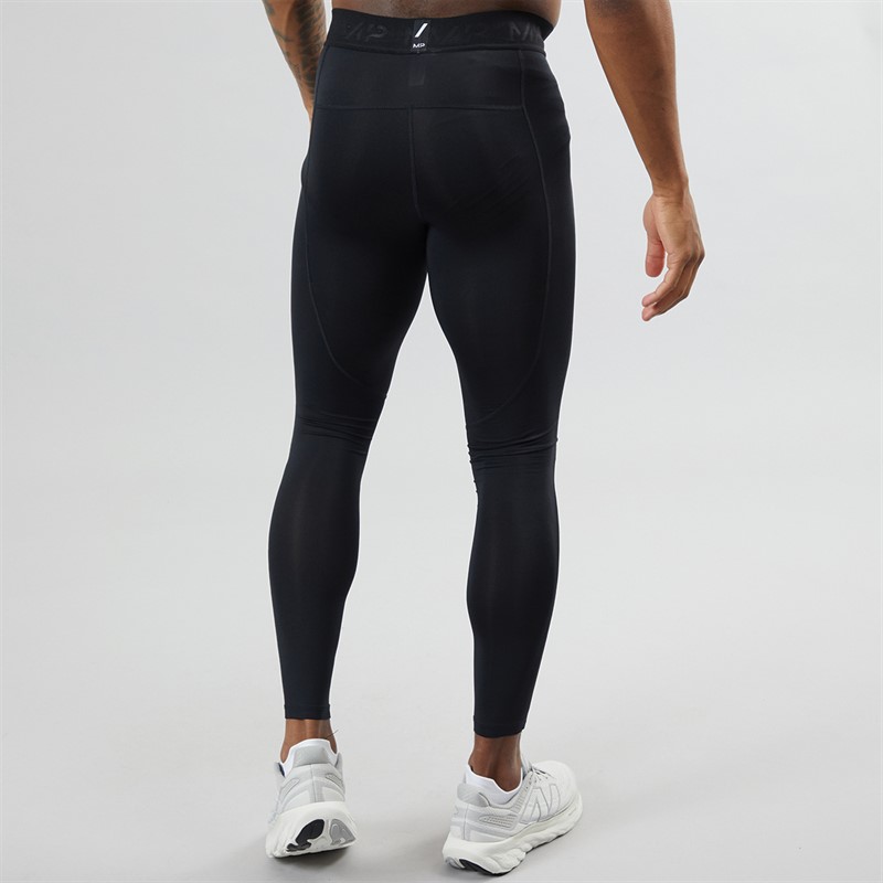 Mens Baselayer Tight Leggings Black 2 Mens Baselayer Tight Leggings Black