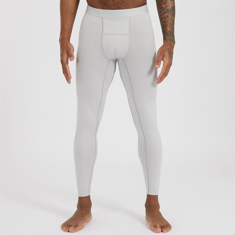 Mens DNAmic Sleep Recovery Long Tights Silver/Marle