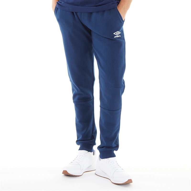 Mens Core Sweat Pants Navy/White