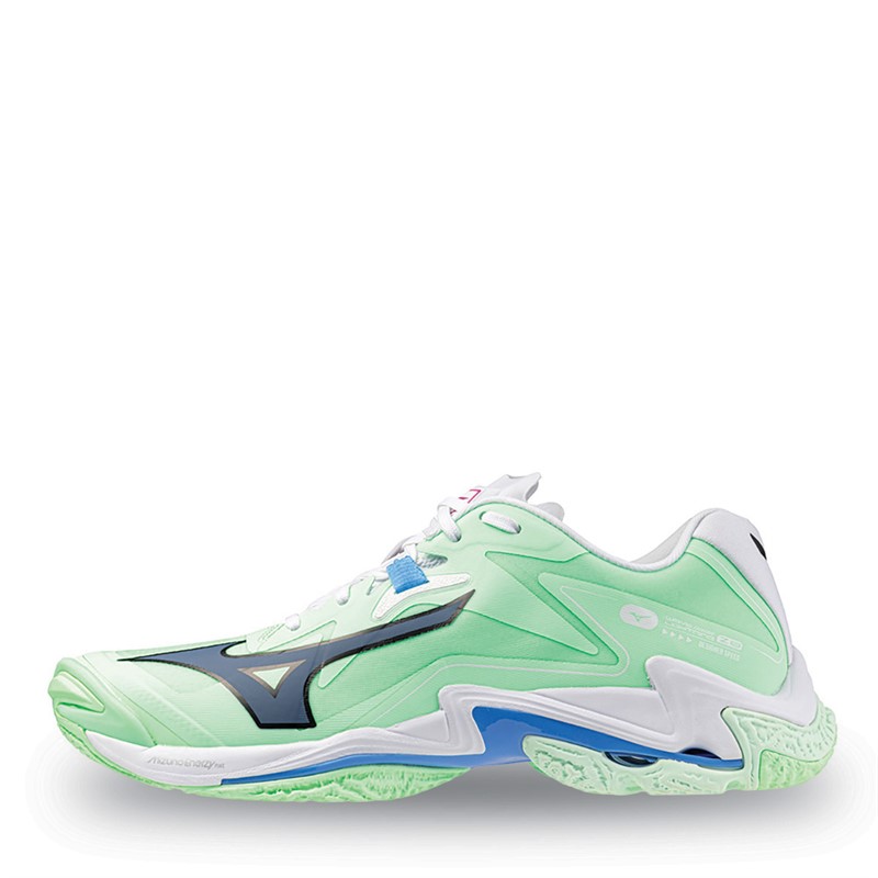 Wave Lightning Z8 Court Shoes Neo Mint/Black/Frontier Blue