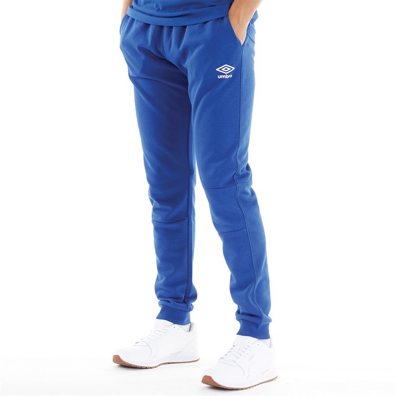 Mens Core Sweat Pants Blue/White