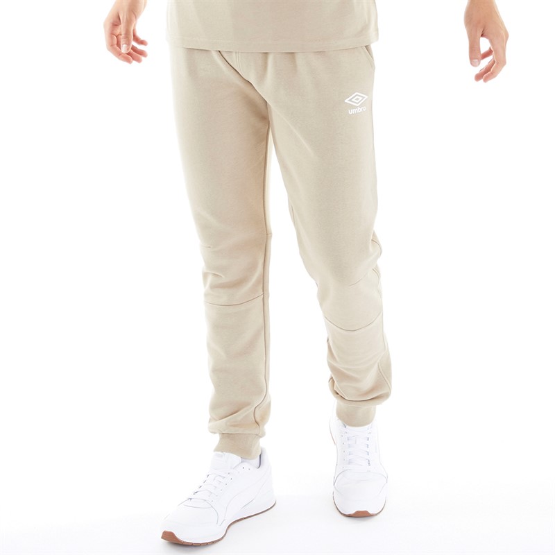 Mens Core Sweat Pants Stone/White
