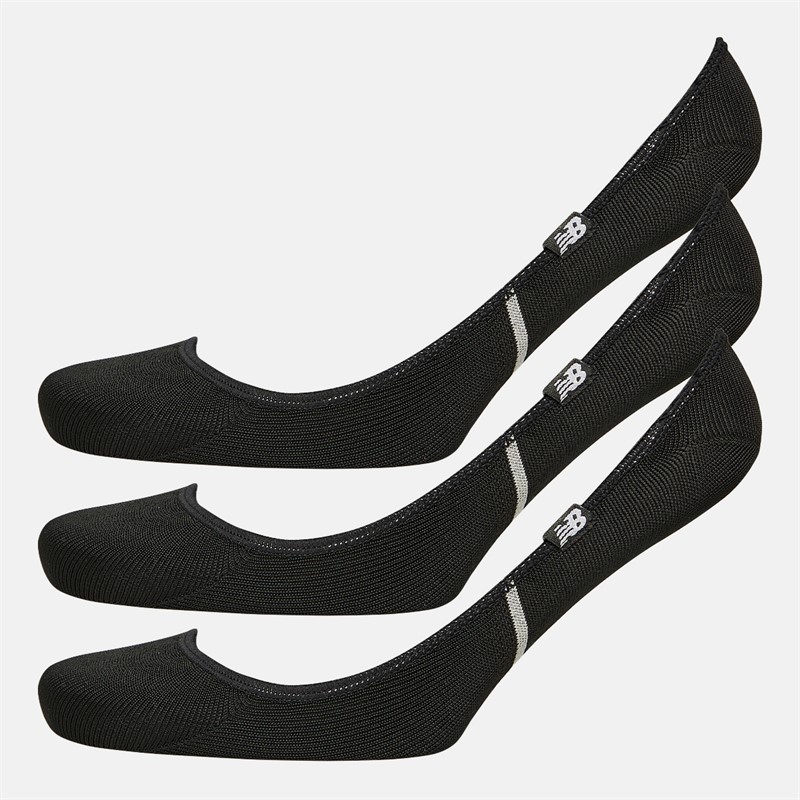 Three Pack Trainer Liner Socks Black