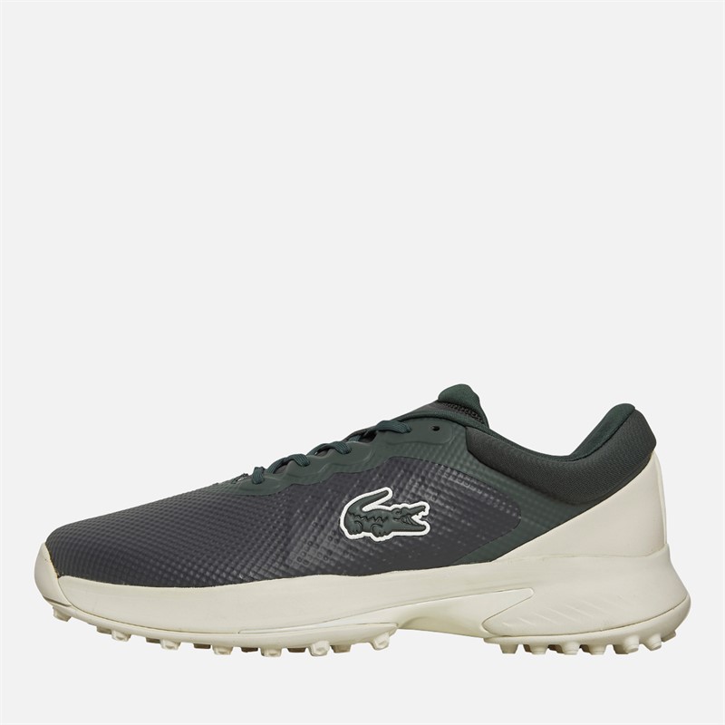 Mens Golf Point Golf Shoes Dark Green/Off White 1 Mens Golf Point Golf Shoes Dark Green/Off White