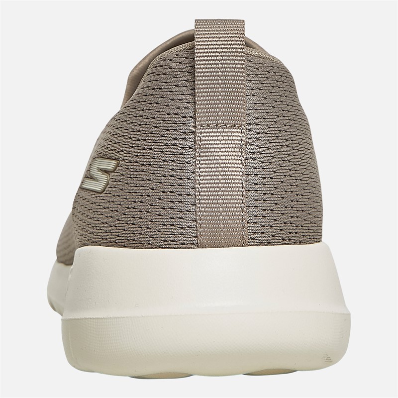 Mens Go Walk Max Ben Trainers Taupe/White 3 Mens Go Walk Max Ben Trainers Taupe/White