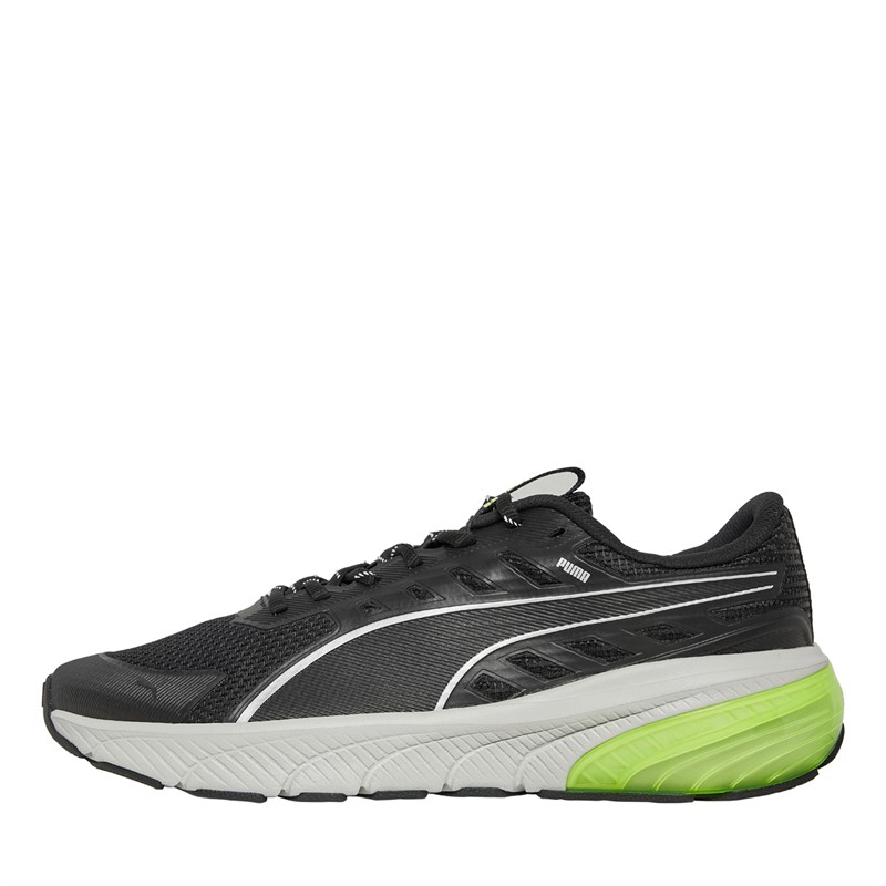 Mens Cell Glare Neutral Running Shoes Black/Yellow