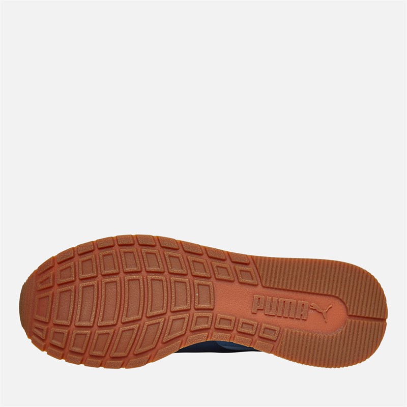 Mens ST Runner V4 Suede Trainers Native Blue/Persian Blue/Dark Indigo 2 Mens ST Runner V4 Suede Trainers Native Blue/Persian Blue/Dark Indigo