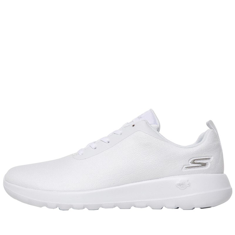 Mens GOwalk Max Impact Trainers White/White