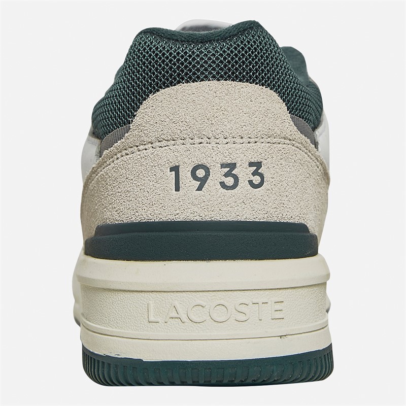 Mens Lineshot Trainers White/Dark Green 3 Mens Lineshot Trainers White/Dark Green