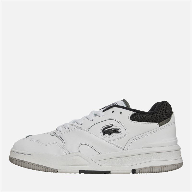 Mens Lineshot Trainers White/Black 1 Mens Lineshot Trainers White/Black