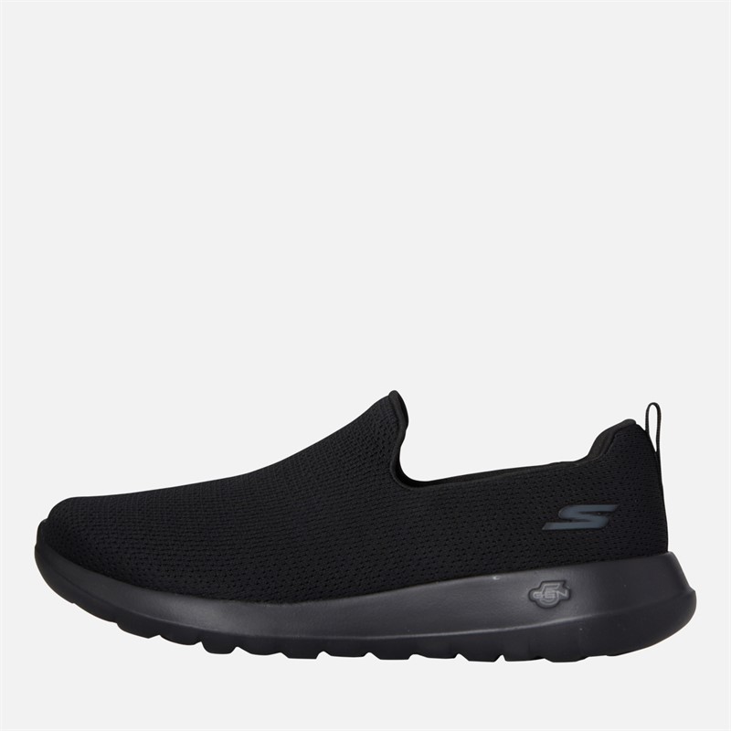 Mens Go Walk Max Ben Trainers Black/Black 2 Mens Go Walk Max Ben Trainers Black/Black