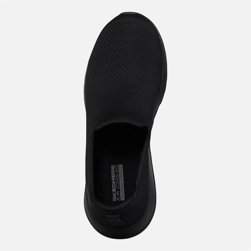 Mens Go Walk Max Ben Trainers Black/Black 5 Mens Go Walk Max Ben Trainers Black/Black