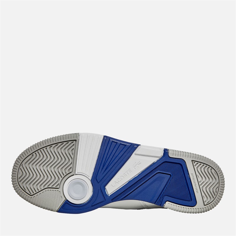 Mens Lineshot Trainers White/Blue 2 Mens Lineshot Trainers White/Blue