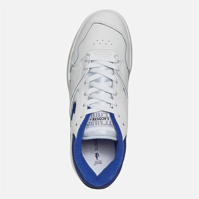 Mens Lineshot Trainers White/Blue 4 Mens Lineshot Trainers White/Blue