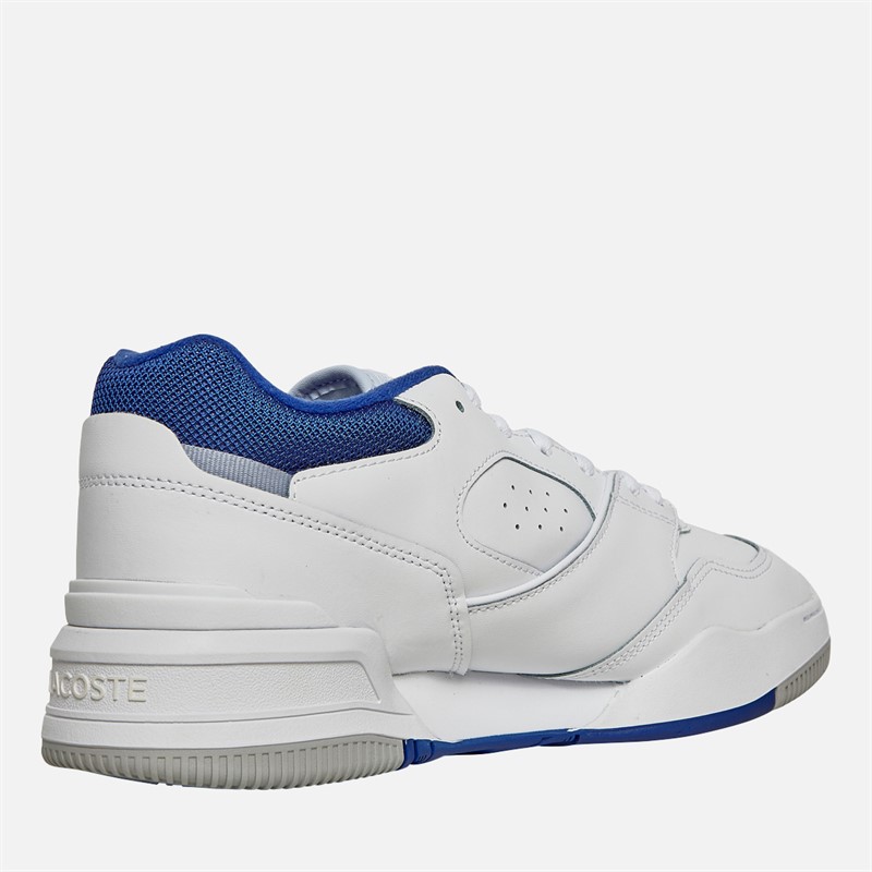 Mens Lineshot Trainers White/Blue 5 Mens Lineshot Trainers White/Blue