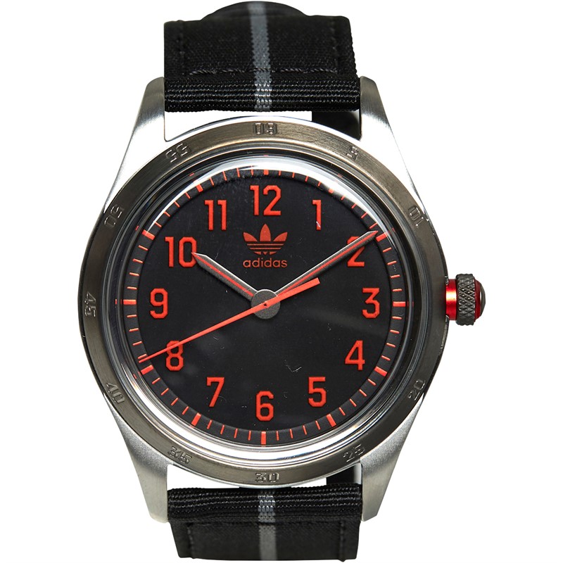 Mens Code Four Watch Silver