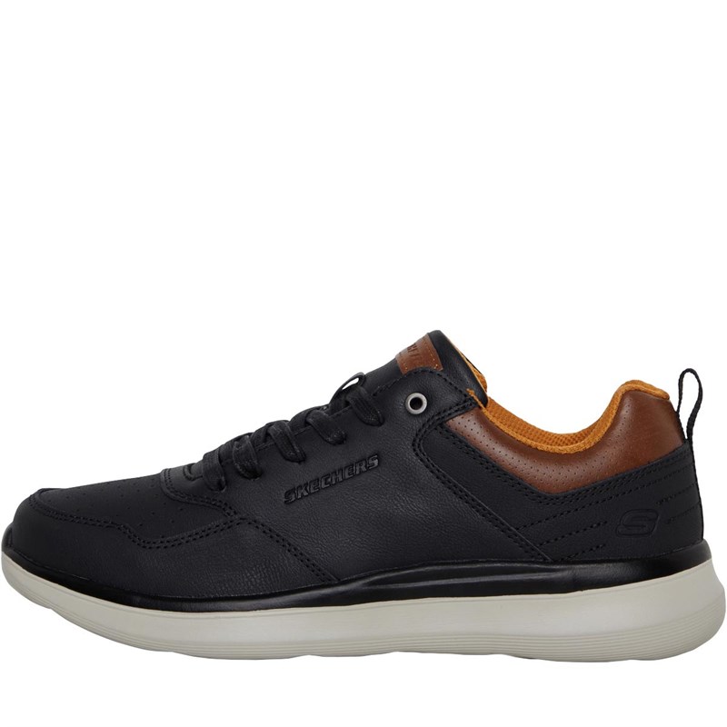 Mens Delson Planton Shoes Black 1 Mens Delson Planton Shoes Black
