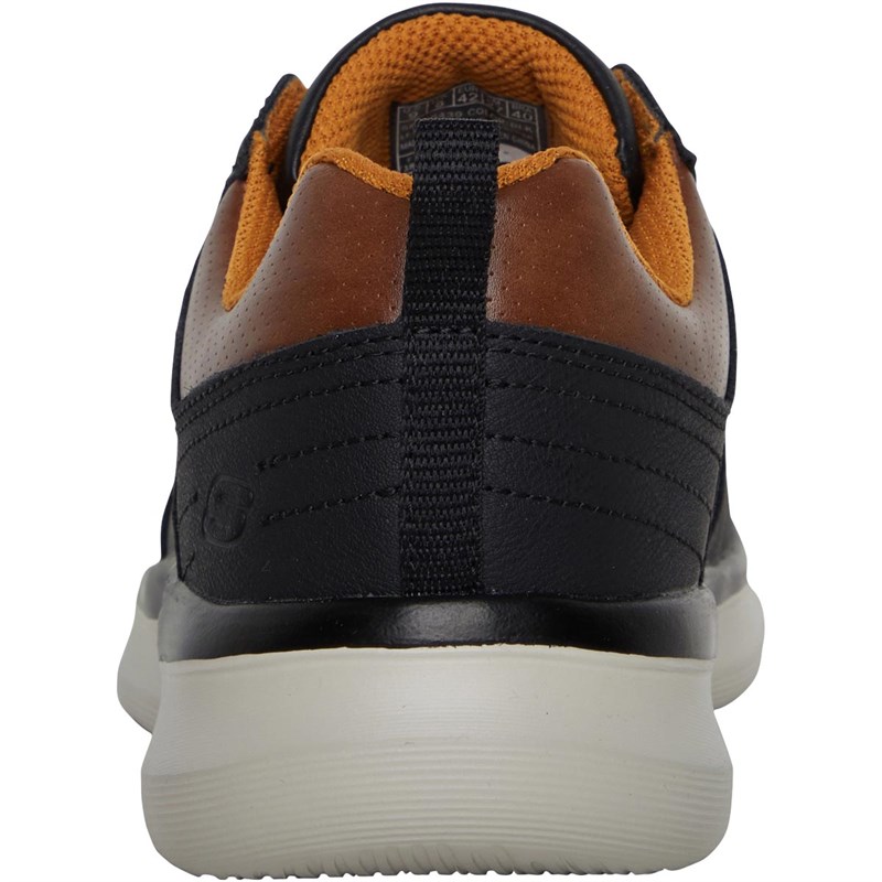 Mens Delson Planton Shoes Black 3 Mens Delson Planton Shoes Black