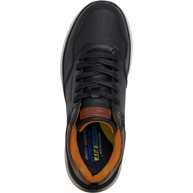 Mens Delson Planton Shoes Black 4 Mens Delson Planton Shoes Black