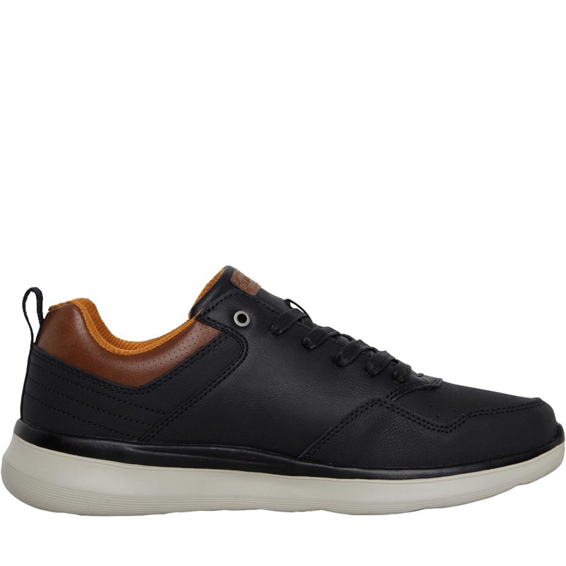 Mens Delson Planton Shoes Black 5 Mens Delson Planton Shoes Black