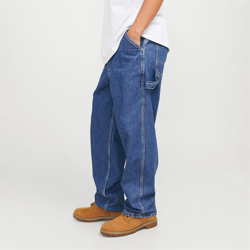 Mens Alex Carpenter AKM 840 Jeans Blue Denim 3 Mens Alex Carpenter AKM 840 Jeans Blue Denim