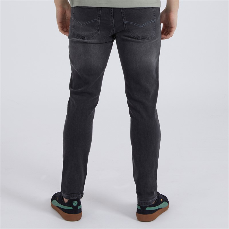 Mens Eddie 22 Slim Fit Jeans Mid Grey 2 Mens Eddie 22 Slim Fit Jeans Mid Grey