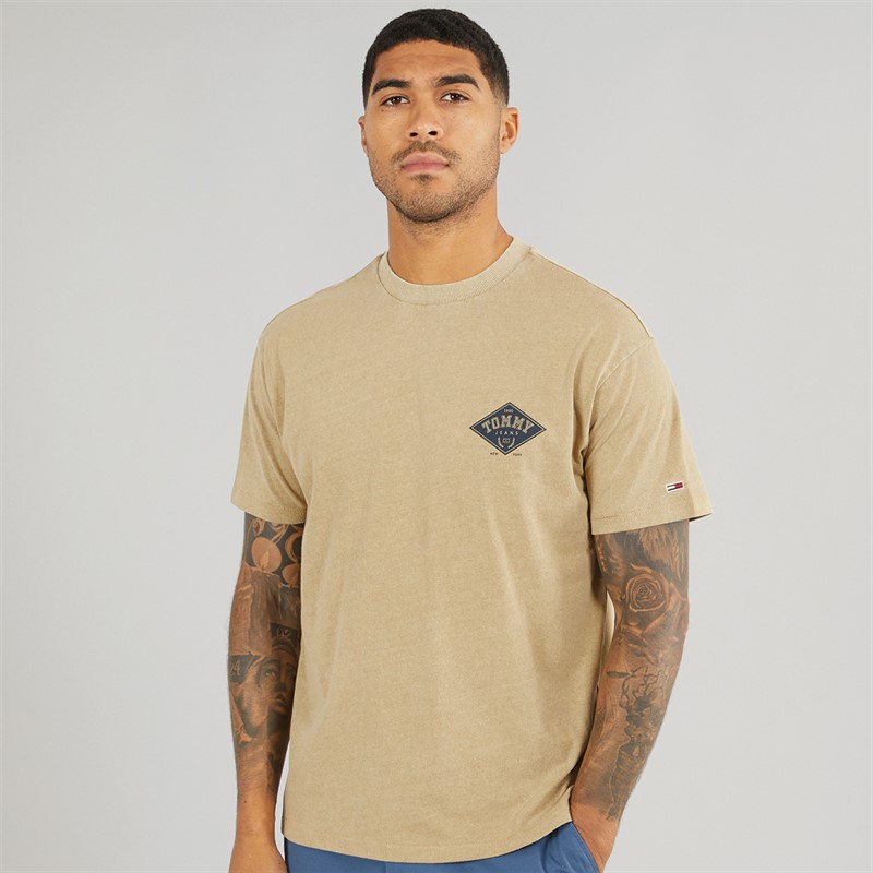 Mens TJ Varsity Graphic T-Shirt Relic Tan 1 Mens TJ Varsity Graphic T-Shirt Relic Tan