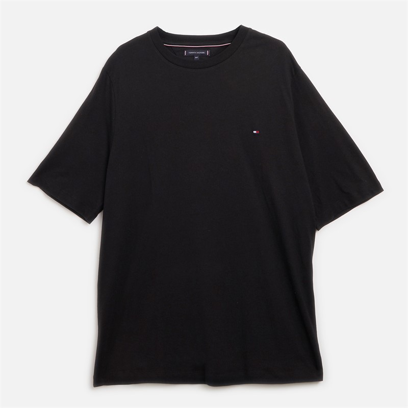 Mens Plus Essential Regular Fit T-Shirt Black