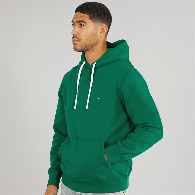 Mens Fleece Hoodie Nouveau Green