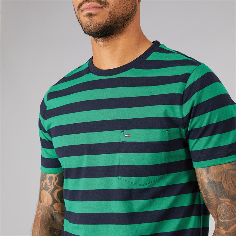 Mens Essential Solid Pock T-Shirt Nouveau Green/Desert Sky 3 Mens Essential Solid Pock T-Shirt Nouveau Green/Desert Sky