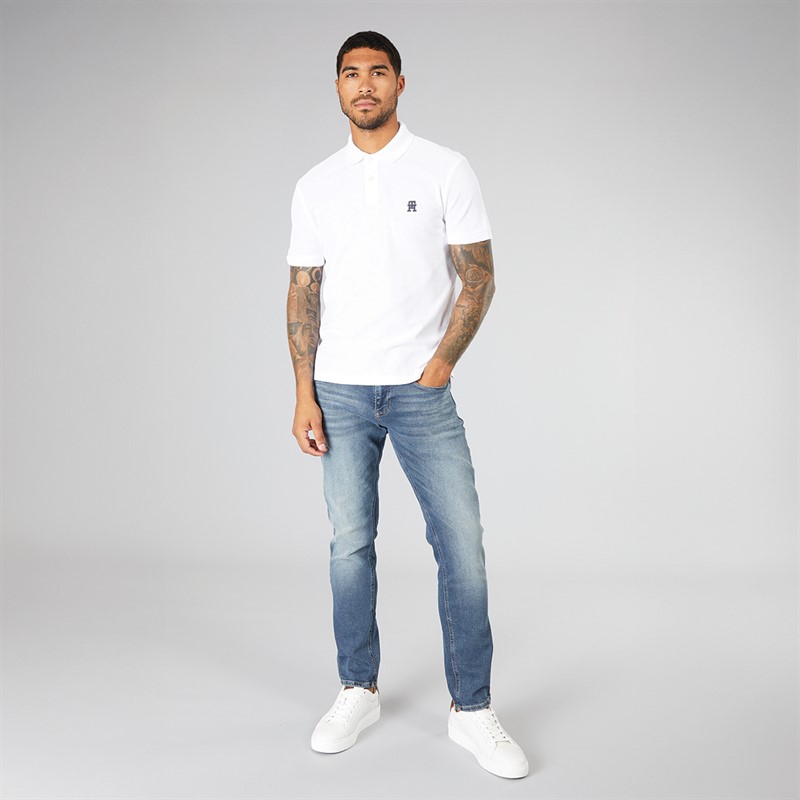 Mens Polo White 4 Mens Polo White
