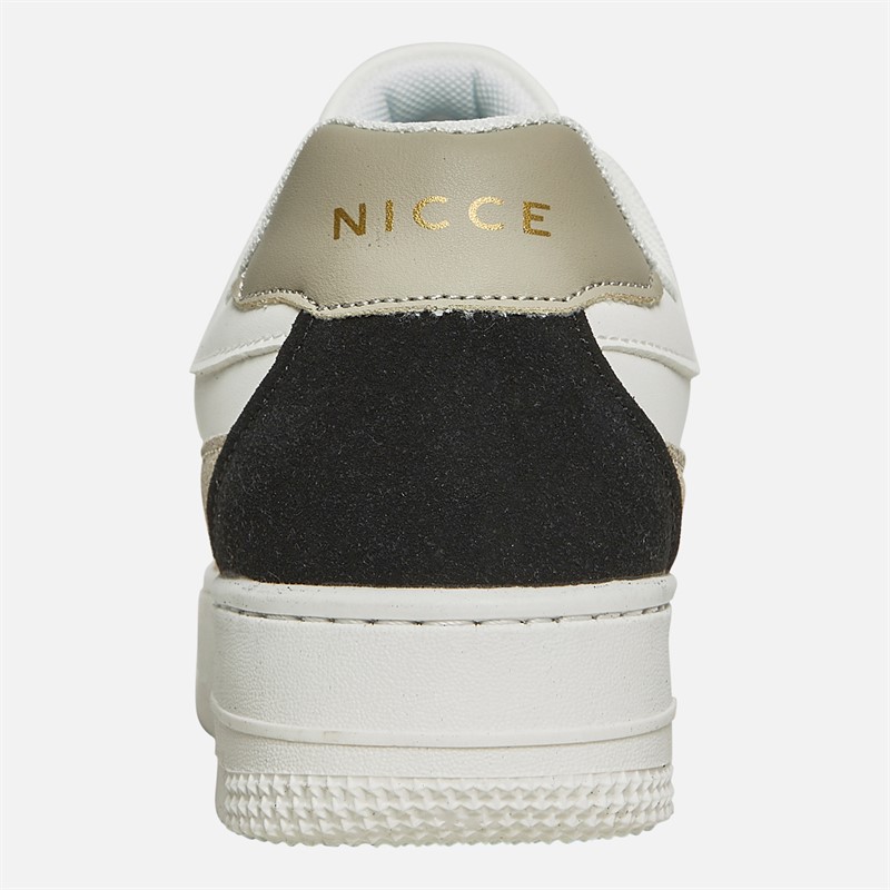 Mens Parati Trainers White/Beige/Black 3 Mens Parati Trainers White/Beige/Black