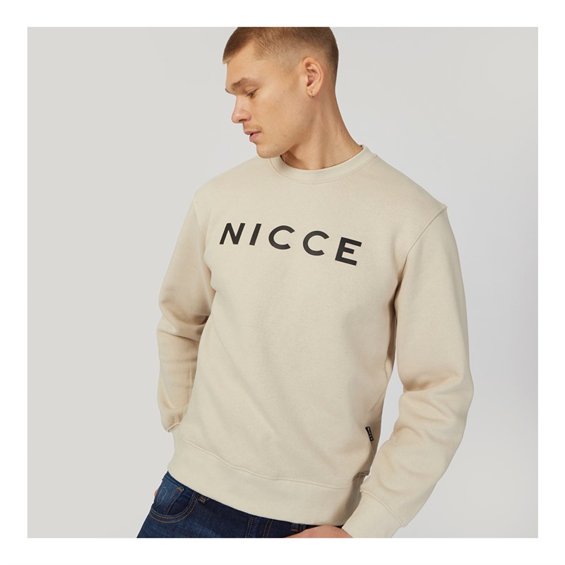 Mens Lormi Sweatshirt Light Stone