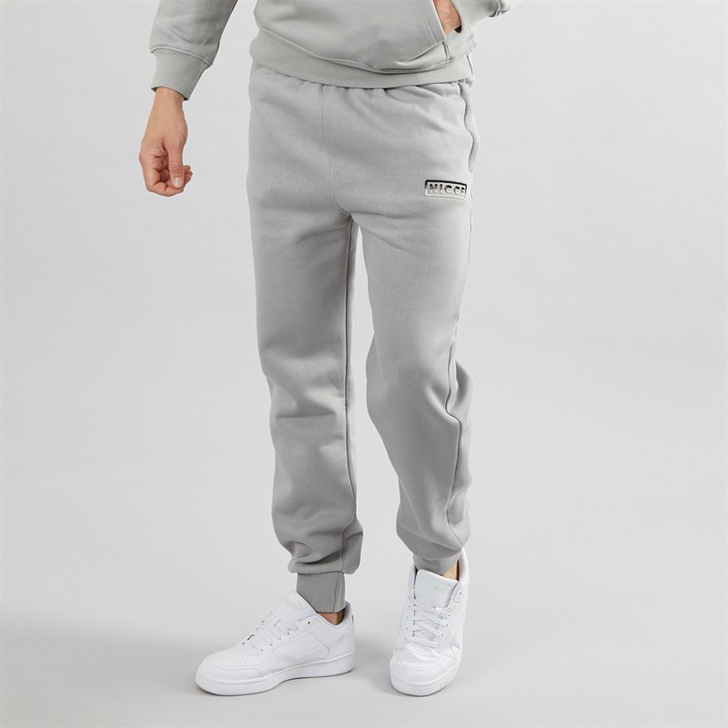 Mens Powell Joggers Circular Grey