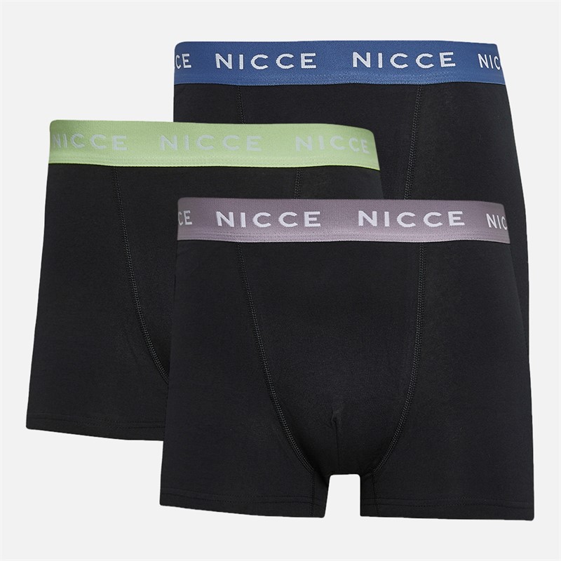 Mens Limba Three Pack Boxers Black