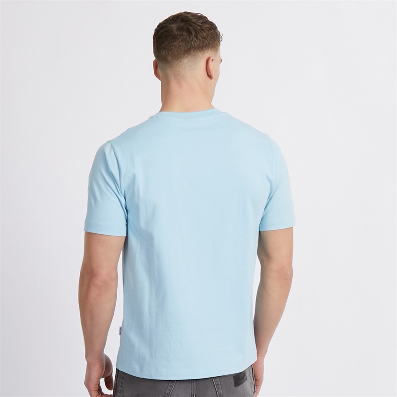 Mens Lutan T-Shirt Sky Blue 2 Mens Lutan T-Shirt Sky Blue