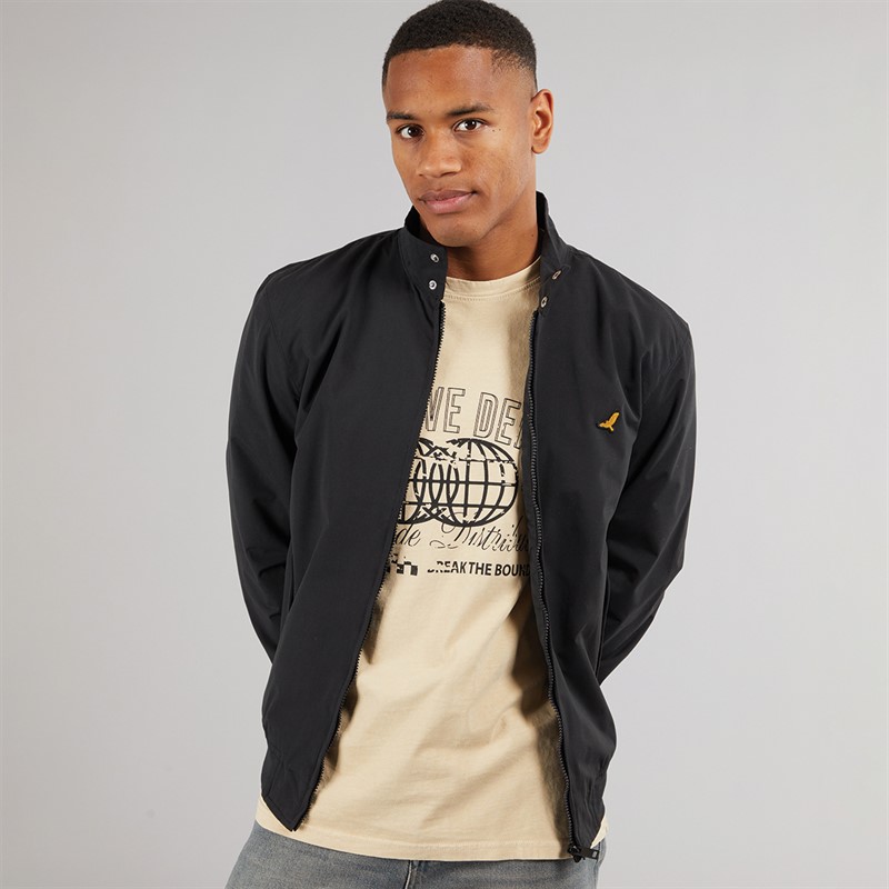 Mens Falcon Harrington Jacket Black