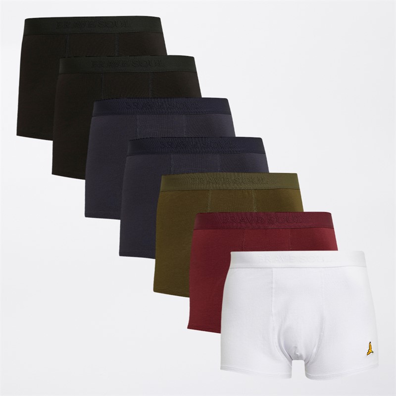 Mens Arnold Seven Pack Boxers Multi