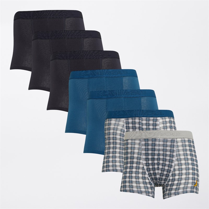 Mens Callan Seven Pack Boxers Multi