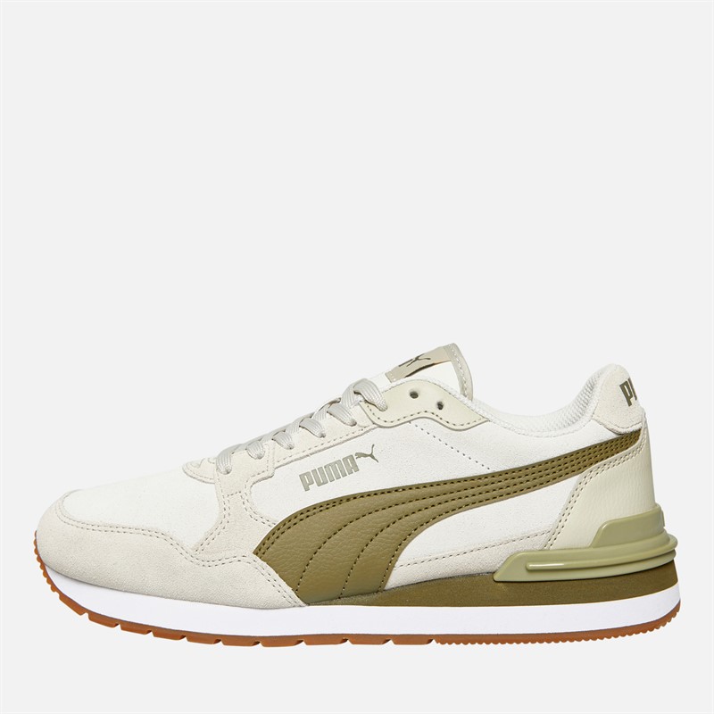 Mens ST Runner V4 Suede Trainers Vapor Grey/Loden Green/Vapor Dust