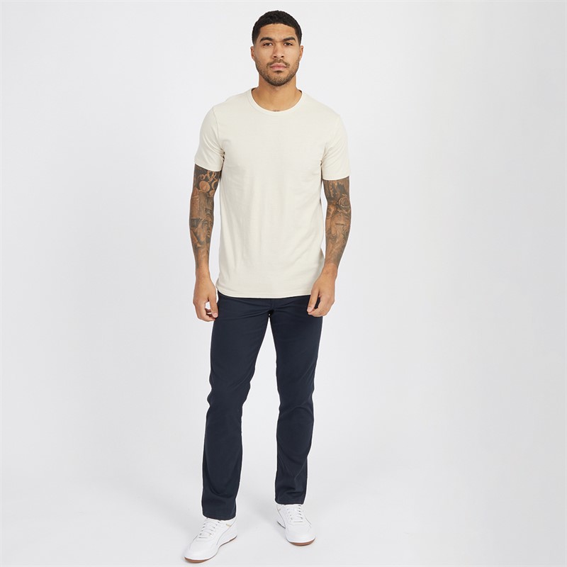 Mens Three Pack Basic T-Shirts Dried Herb/Pumice Stone/Antler 4 Mens Three Pack Basic T-Shirts Dried Herb/Pumice Stone/Antler