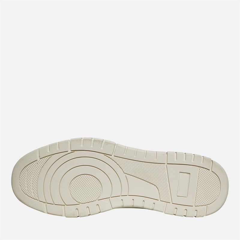Mens Evanton Cup Low Trainers White/Green 2 Mens Evanton Cup Low Trainers White/Green
