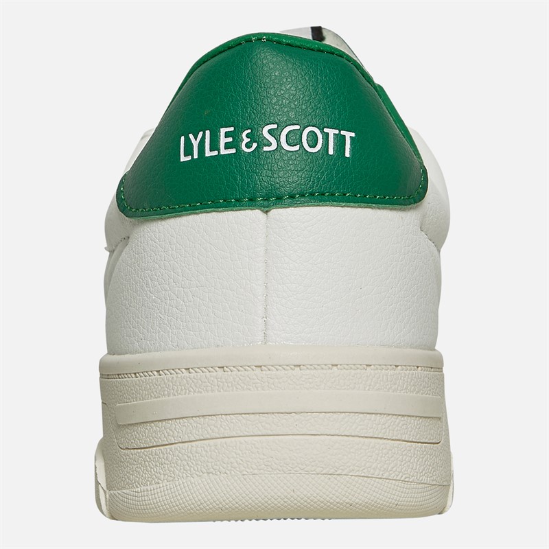 Mens Evanton Cup Low Trainers White/Green 3 Mens Evanton Cup Low Trainers White/Green