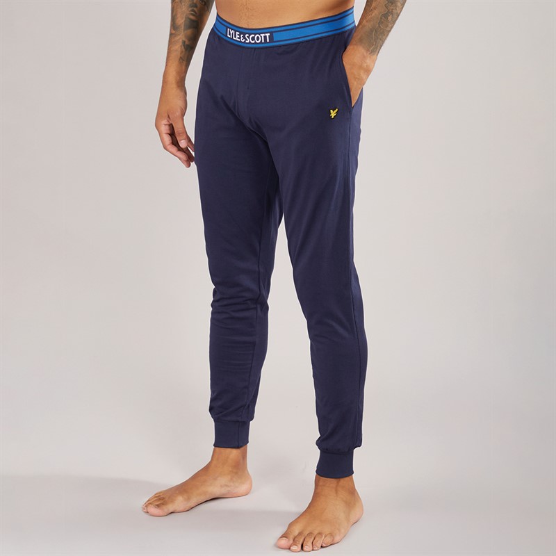 Mens Cash T-Shirt And Jersey Pants Set Peacoat 3 Mens Cash T-Shirt And Jersey Pants Set Peacoat