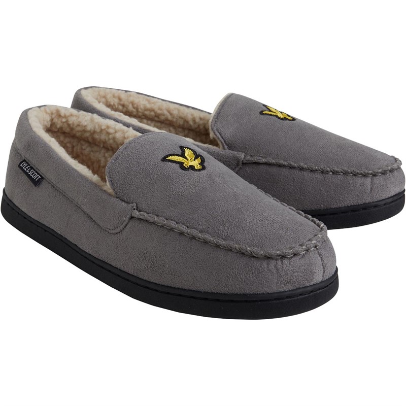 Mens Aspen Moccasin Slippers Griffin