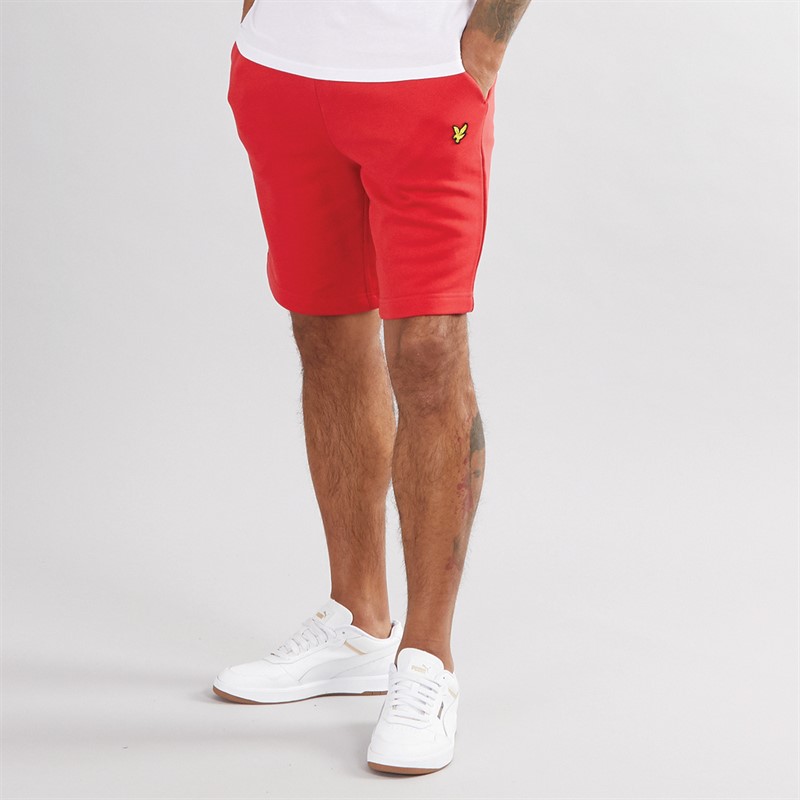 Mens Sweat Shorts Z799 Gala Red 1 Mens Sweat Shorts Z799 Gala Red
