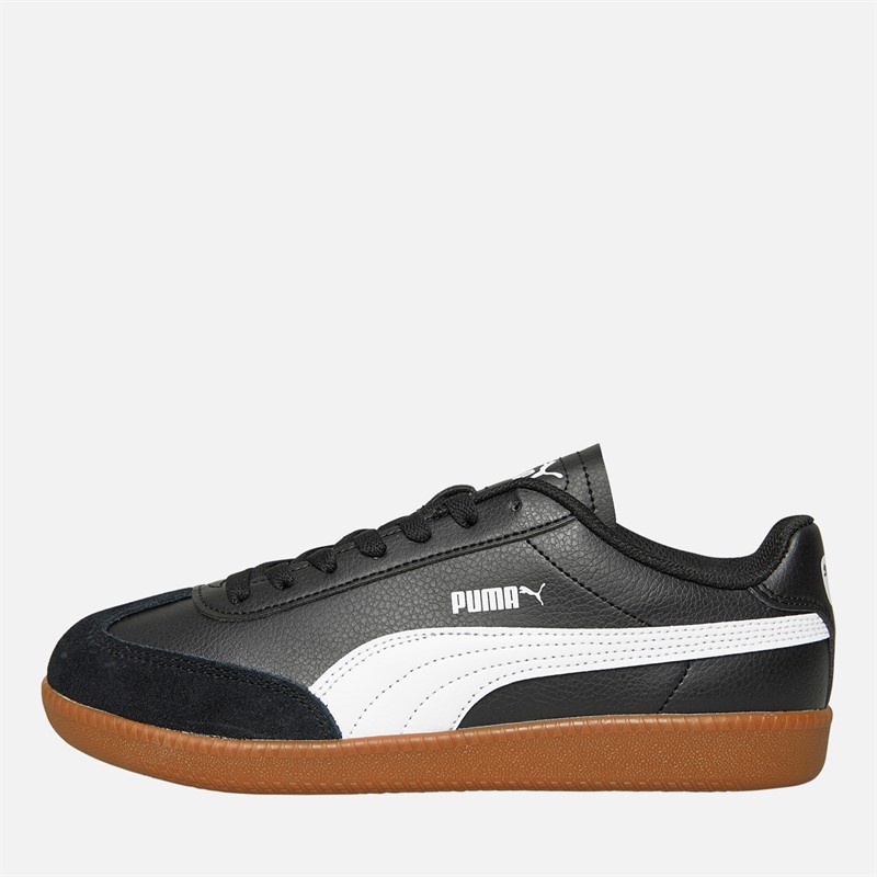 Mens 9-T Trainers Black/ White 1 Mens 9-T Trainers Black/ White